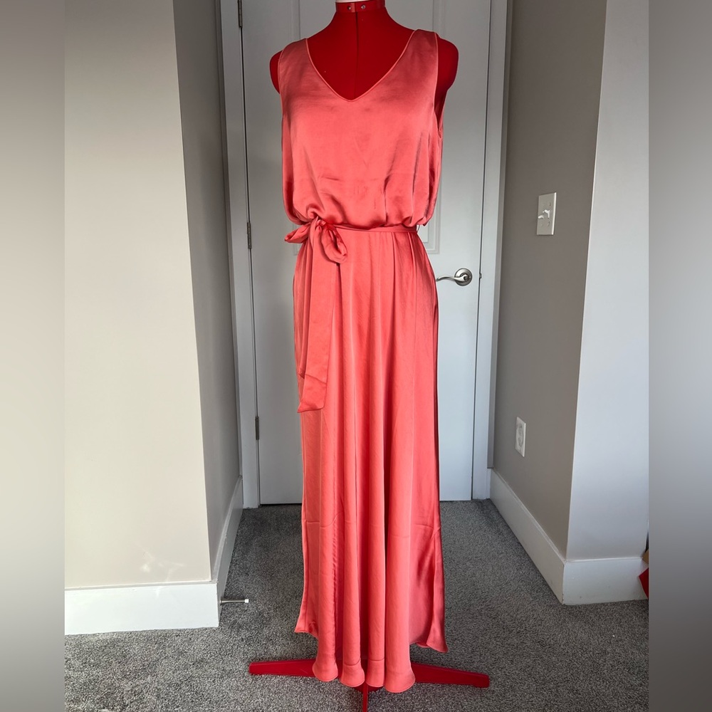 NIC+ZOE Coral Sleeveless Maxi Dress